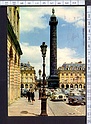 M3930 PARIS PLACE ET COLONNE VENDOME AVEC PLAQUETTE VIAGGIATA SB